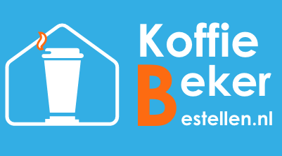 Koffiebekers bestellen Logo